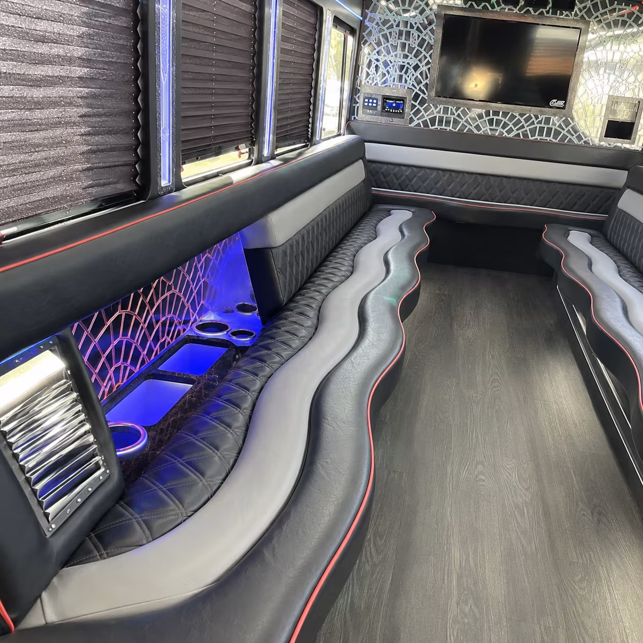 holiday party bus rental