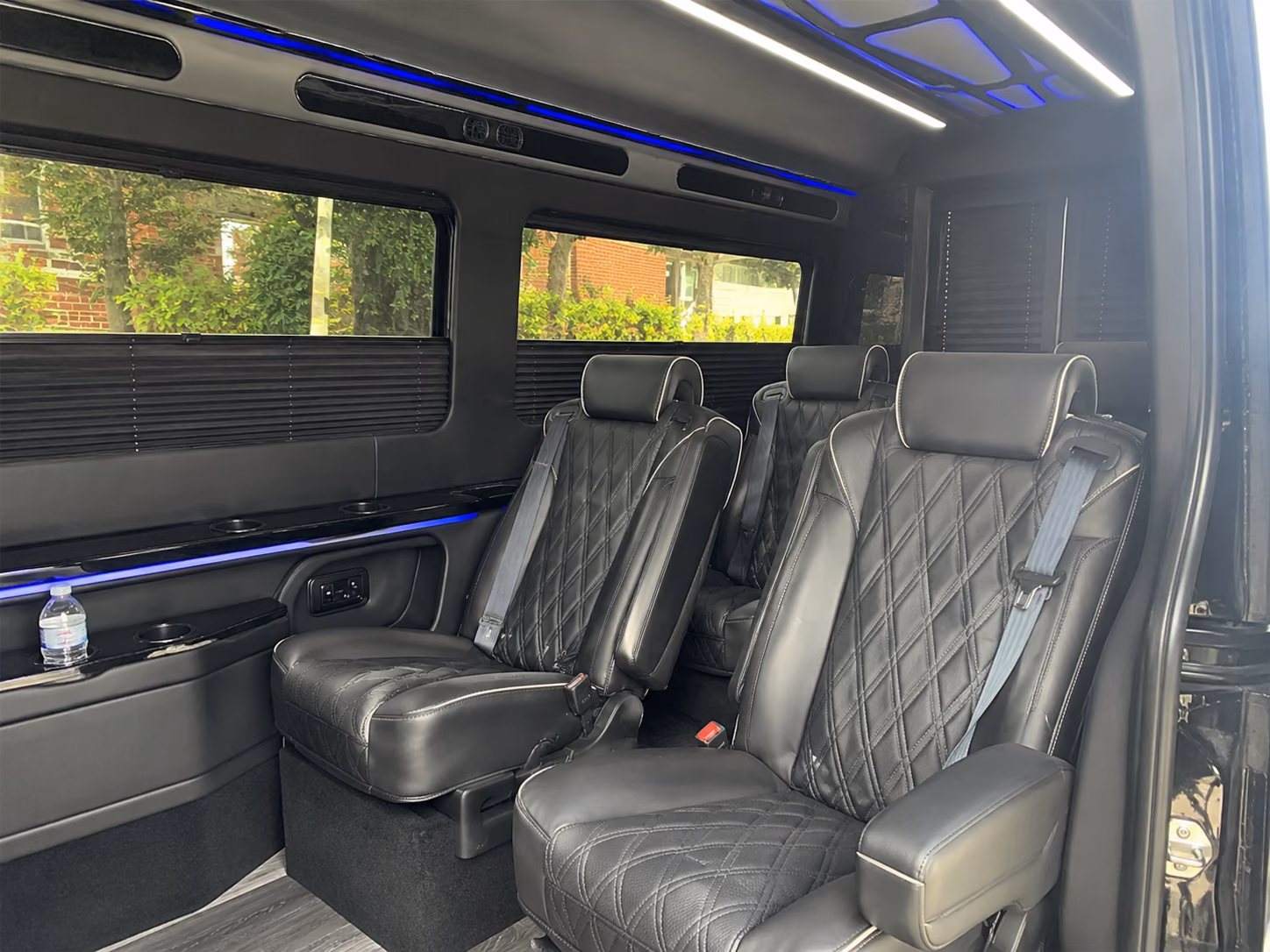 oceanside sprinter van with driver interior