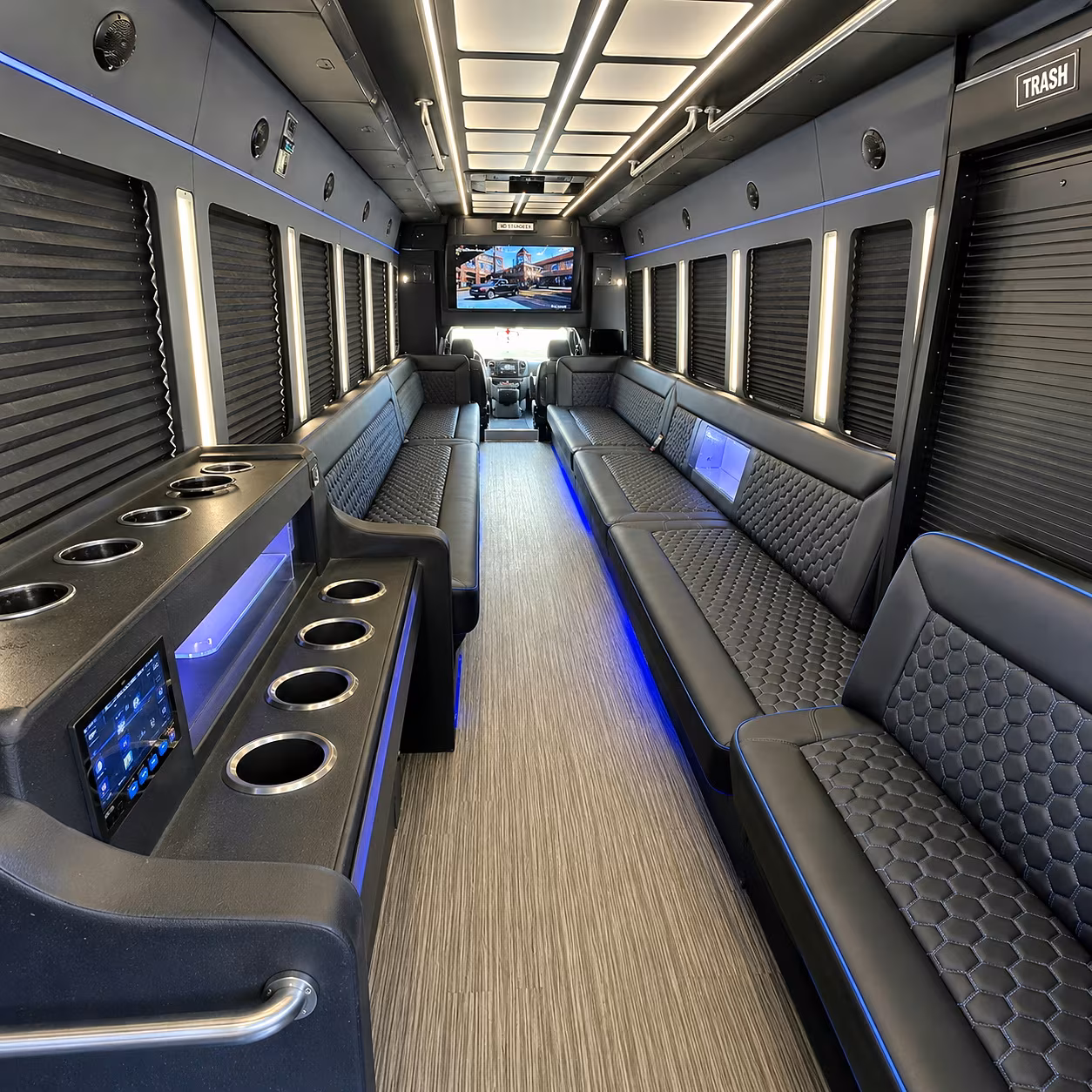 sporting event party bus rental